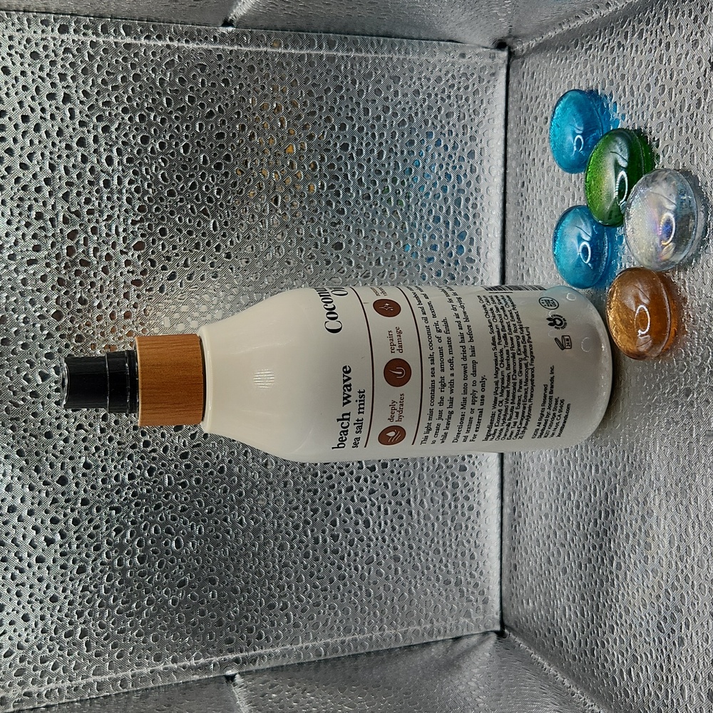 Oliology Coconut Oil Beach Wave sea salt Mist 8.5 fl oz NEW NO CAP - Picture 2 of 3